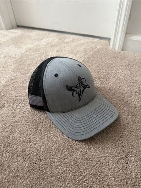 Nine Line/ Riley Green Trucker Hat with Embroidered Flying Fish Logo